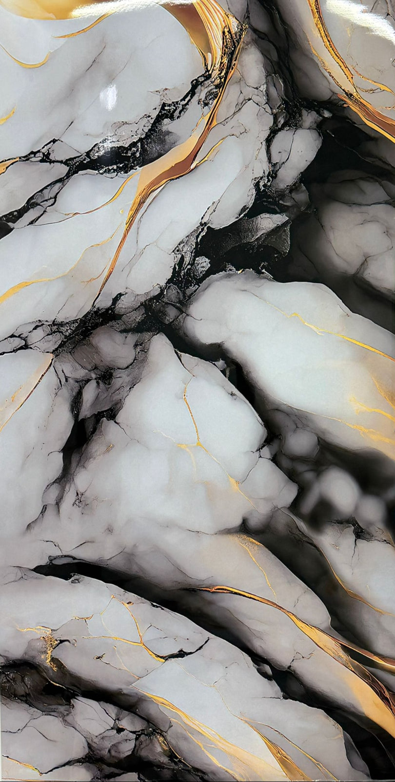 PVC Paneele - Helle Grau- und Weissbereiche